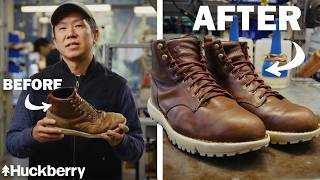 Recrafting These Danner Boots From Start To Finish  Huckberry Gear Lab [upl. by Keynes]