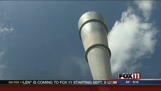 Hail cannon seemingly helps cranberry farmer [upl. by Nameloc779]