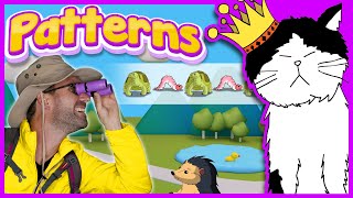 Patterns Song  Learn Patterns for Kids  Mooseclumps [upl. by Lyrehs]