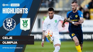 Celje 0  1 Olimpija  27 krog 202223 PrvaLigaTelemach [upl. by Ellecrad68]