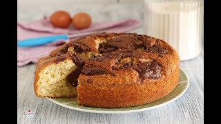 TORTA MORBIDA AL COCCO E NUTELLA Ricetta Golosa di CuciniAmo con Chicca [upl. by Attalanta891]