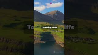 You need to see it to believe it faroeislands droneview landscape [upl. by Eliathan189]