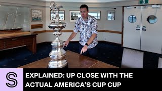 Explained Up close with the actual America’s Cup cup  Stuffconz [upl. by Pascha]