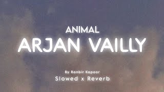 ANIMAL Arjan Vailly  Slowed  Reverb © Ranbir kapoor animal movie song [upl. by Cannell705]