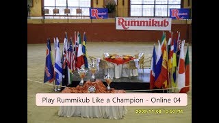 Lets master Rummikub with the championship winner  online [upl. by Onilecram168]