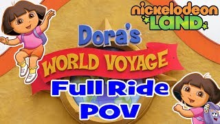 Dora The Explorer Nickelodeon Land World Voyage Blackpool Pleasure Beach [upl. by Rivard]