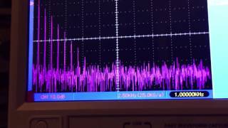 Hantek DSO5000P DSP5072P FFT waveform harmonic revisit [upl. by Mcspadden]