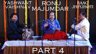 THUMRI  PT RONU MAJUMDAR  YASHWANT VAISHNAV  IIT MUMBAI [upl. by Germana]