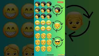 🎮👁 Emoji King Puzzle Odd One Out Findtheoddemoji [upl. by Epilihp589]