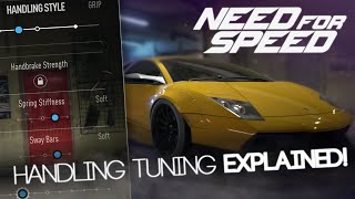 Need for Speed 2015  Handling Slider Explained [upl. by Mezoff752]