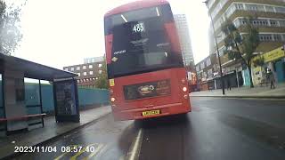 Cycle Route 1164 231104 Wembley Park Station  Ealing Rd [upl. by Netsirhc399]