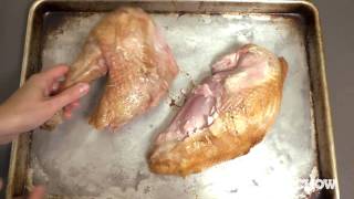 How to Quickly Fix an Undercooked Thanksgiving Turkey  CHOW Tip [upl. by Ahgem]