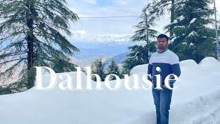 Dalhousie Live snowfall ☃️❄️ PartII  February 2024  Snowman ☃️☃️ Himachal Pradesh [upl. by Llekcm]