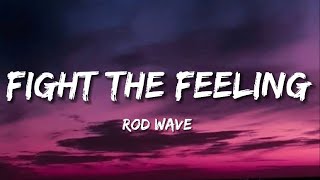 Rod Wave  Fight The Feeling lyrics [upl. by Finstad]