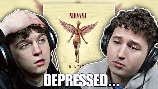 A very disturbing experience FIRST REACTION to Nirvana  In Utero [upl. by Mutz790]