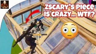 ZScary Shows Off His Insane Piece Control in 1v1 Zonewars Token 😍FORTNITE TOKENWAGER [upl. by Aehsel813]