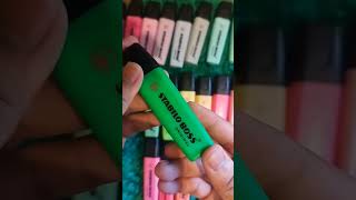 Stabilo Boss Highlighters 23 Colours  theres new nature colours should we get it3  yourmoi [upl. by Eenattirb]