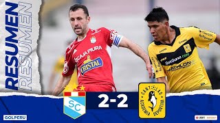 Resumen Academia Cantolao vs Sporting Cristal 22 LIGA1BETSSONXGOLPERU [upl. by Notniuq]