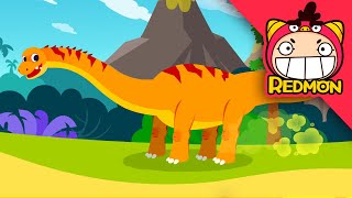 Argentinosaurus  Dino Rescue Team  4K cartoon  REDMON [upl. by Cope985]