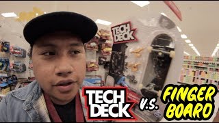 32MM TECHDECK VS FINGERBOARD [upl. by Carboni]