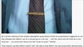 Has Ken Miller Refuted Irreducible Complexity with a Tie Clip [upl. by Ahsinak927]