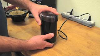 How to Grind Coffee for a French Press Using a Krups Grinder [upl. by Nihi940]