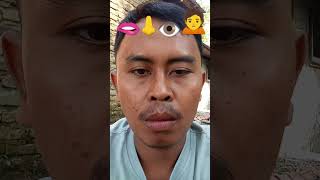 Sesuai emoji funny makeup stitch shortvideo lucu comedy stitchlover eating [upl. by Koss]