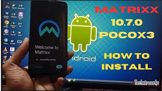 Project Matrixx v1070  OFFICIAL  Android 14 Matrixx Official U ROM Surya karna [upl. by Emirak]