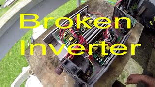 Fixing Broken 12v Inverter Replacing Mosfets Part 1 [upl. by Bren]