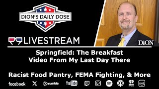 Springfield The Breakfast Video From My Last Day There Racist Food Pantry FEMA Fighting amp More [upl. by Orbadiah]