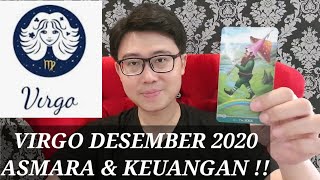 VIRGO DESEMBER 2020 ASMARA amp KEUANGAN MU SUNGGUH MENGEJUTKAN [upl. by Alyehs]