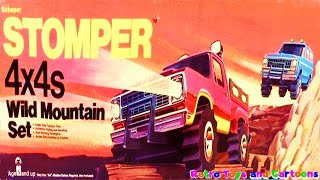 STOMPER 4x4s Wild Mountain Set Commercial Retro Toys and Cartoons [upl. by Anaihk95]