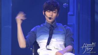 FANCAM 131227 JUNHO KBS Gayo  rehearsal  ADTOY cut [upl. by Aneloj]