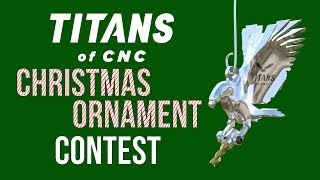 CNC Machining  Christmas Ornament Contest [upl. by Suiremed]