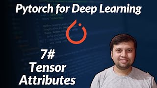 7 Getting Information Using Tensors Attributes  Pytorch [upl. by Baalman]