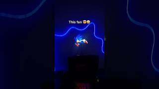 Regular fans aren’t this cool 👀 led animefan anime ledlights hologram animeedits shorts [upl. by Erle]