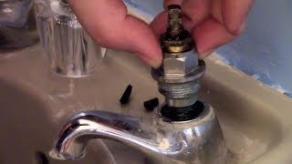 Fix a Dripping Tap  Replace a Tap Washer real example [upl. by Eisiam]