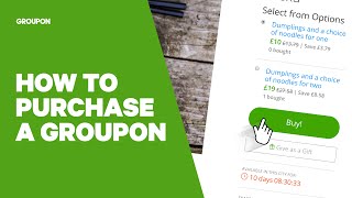 How to Purchase a Groupon Deal [upl. by Ozne]