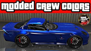 18 Crew Colors in GTA V Online [upl. by Dnalyar955]