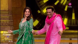 Govindas Dance with Madhuri Dixit on Dance Deewane 4 [upl. by Asemaj]