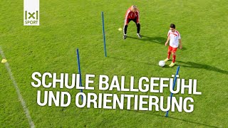 Das Kreativdreieck  Lerne Fußballtricks und Finten zu kombinieren [upl. by Camroc6]