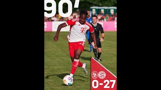 ROTTACH EGERN VS BAYERN MUNICH 0 23 ALL GOALS TIME HIGHLIGHTS [upl. by Fowle]