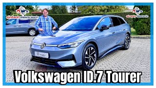 Review VW ID7 Tourer was kann Volkswagens neuer Kombi⁉️ [upl. by Rehptosirhc]