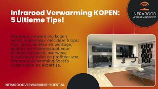 Infrarood Verwarming KOPEN  5 Ultieme Tips  Infrarood Verwarming Soest [upl. by Grizel]