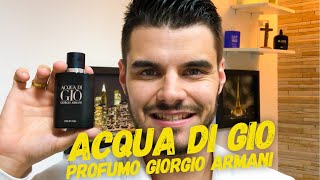 RESENHA ACQUA DI GIO PROFUMO  GIORGIO ARMANI [upl. by Atteval]