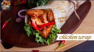 15Min KFC Twister Wrap 🍗🔥 Easy Buffalo Chicken Wrap Recipe 52g Protein Shorts KFC WrapLove [upl. by Pitchford]