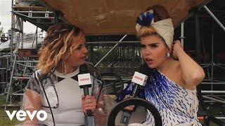 Paloma Faith  Interview Summer Six Live at the Isle of White Festival [upl. by Ysnil]