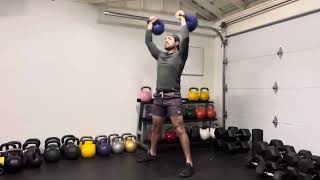 Kettlebell or Dumbbell Conditioning Block Beginner [upl. by Yelmene]