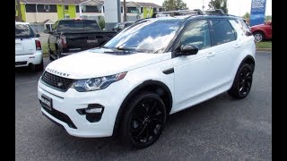 2017 Land Rover Discovery Sport 2 0 TD4 HSE Black Auto 4WD 5dr DG67ZTF  Review And Test Drive [upl. by Adnohsirk242]