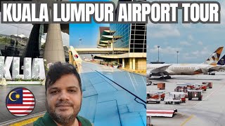 Kuala Lumpur Malaysia Airport Tour KUL Arrival amp Departure Process Immigration Customs etc [upl. by Titania]